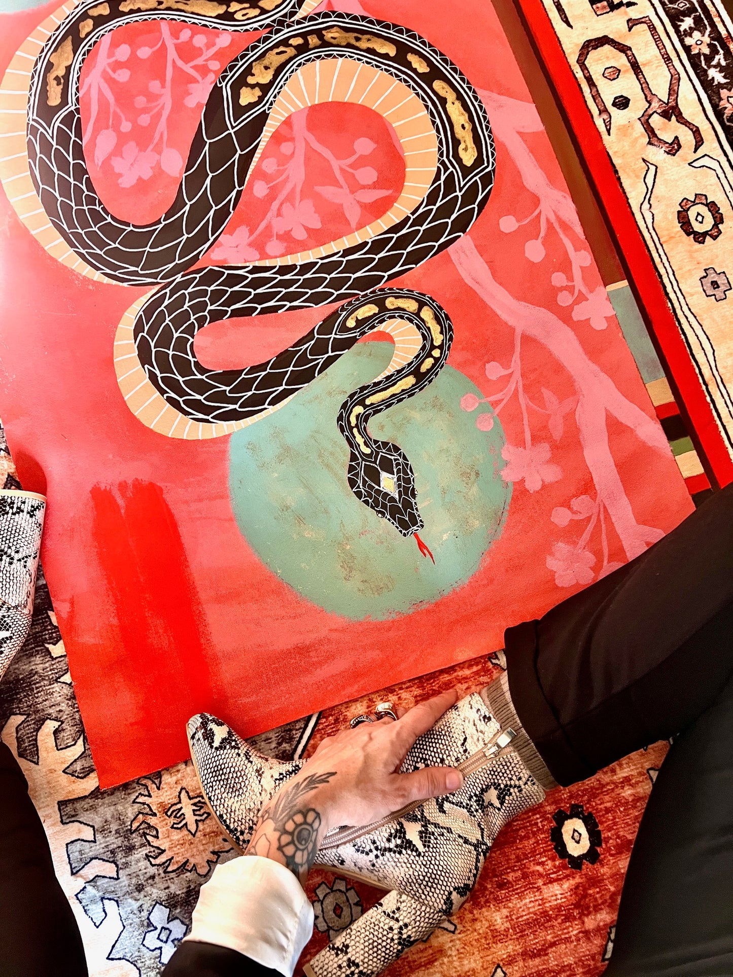 “Rising" original SOLD