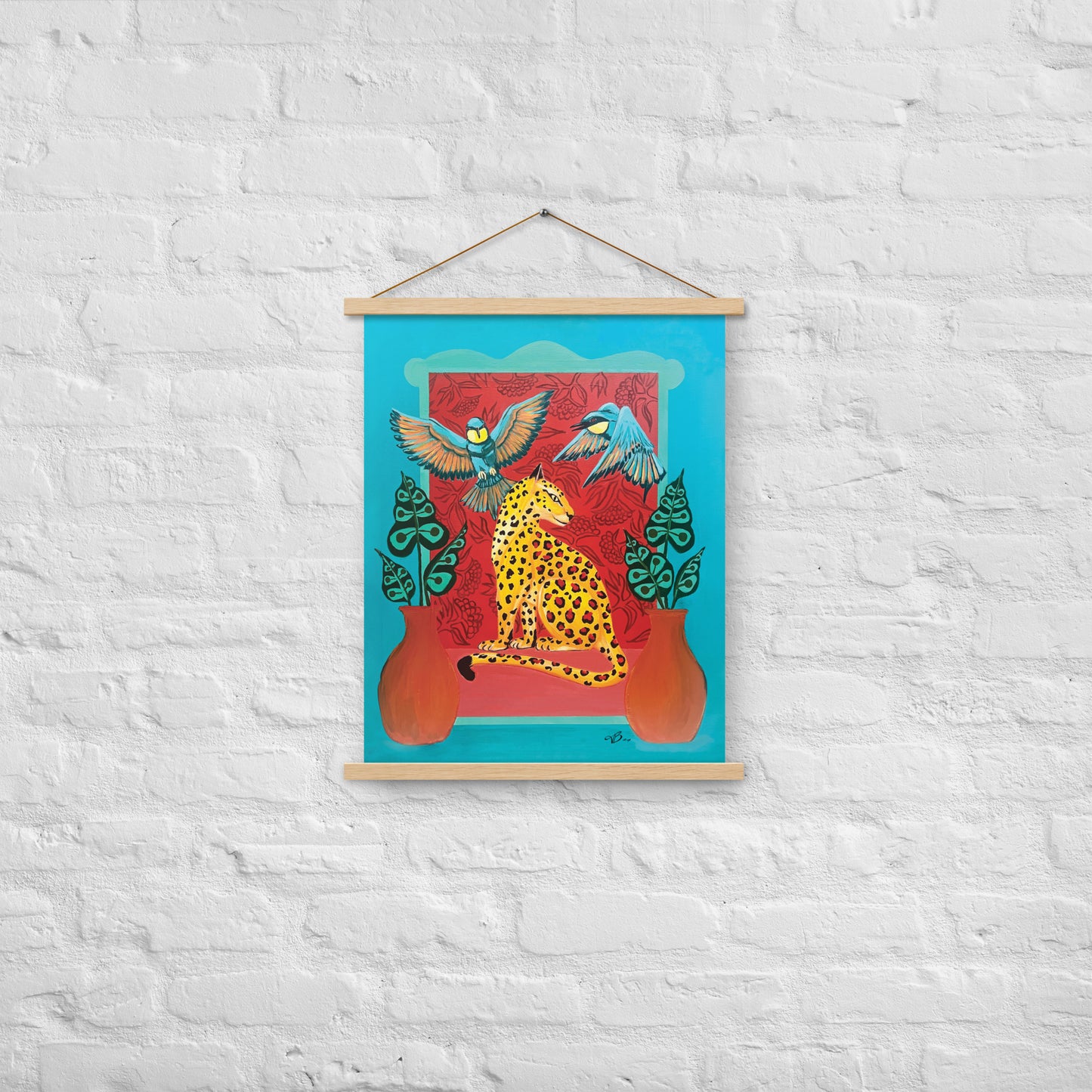 'Empowered' Print with hangers 18"x24"