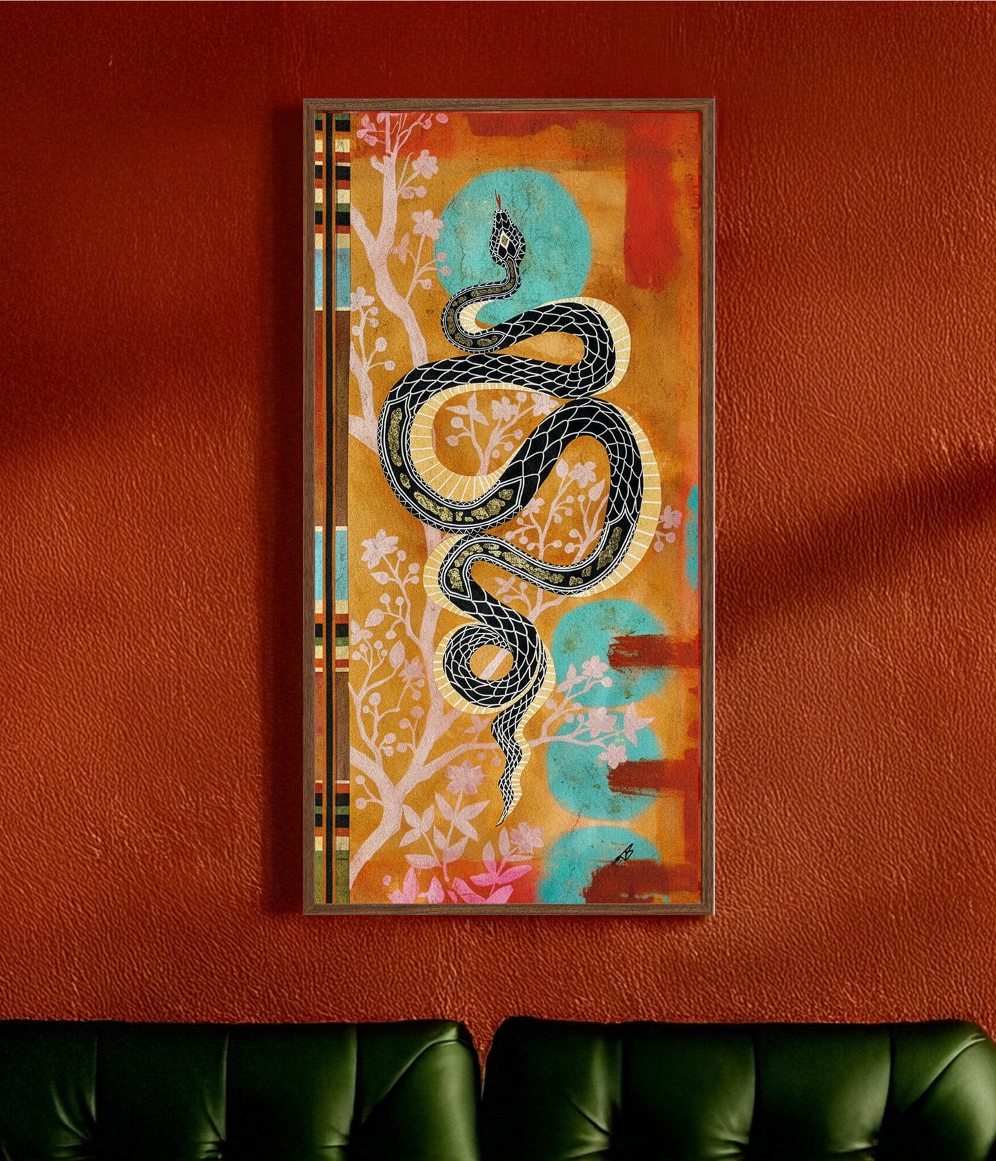 'Rising' 24"x48" print on canvas