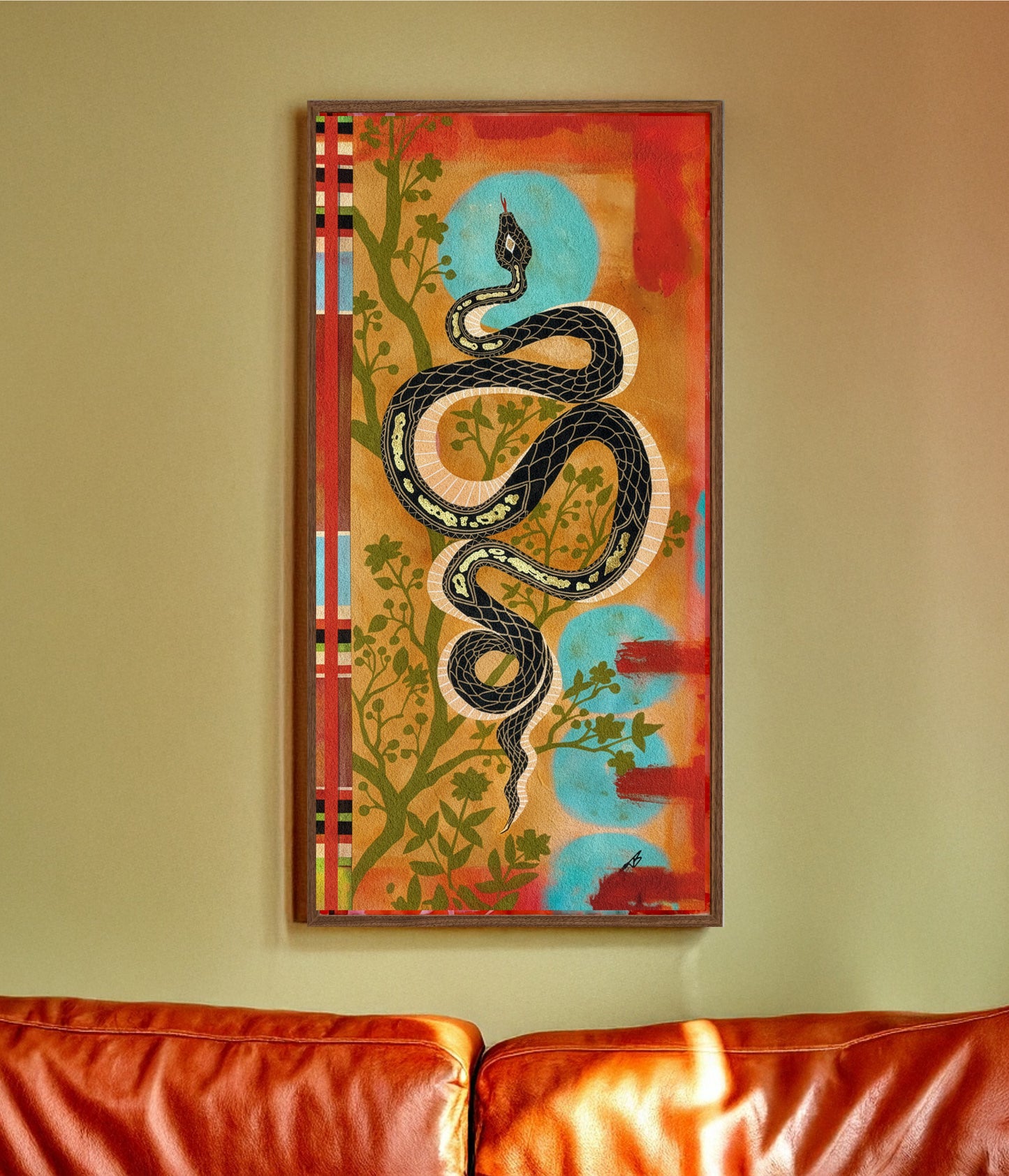 'Rising' 24"x48" print on canvas