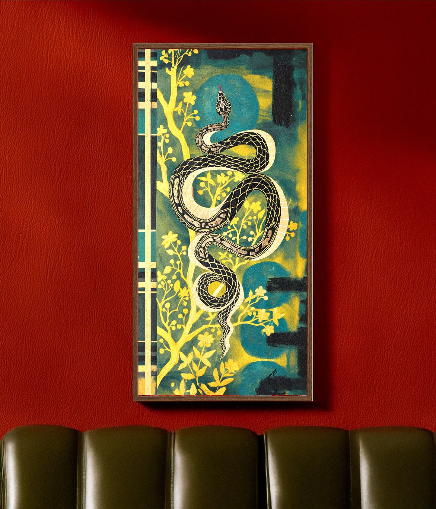 'Rising' 24"x48" print on canvas