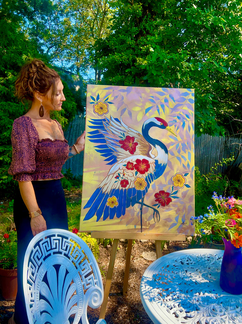 bird contemporary painting