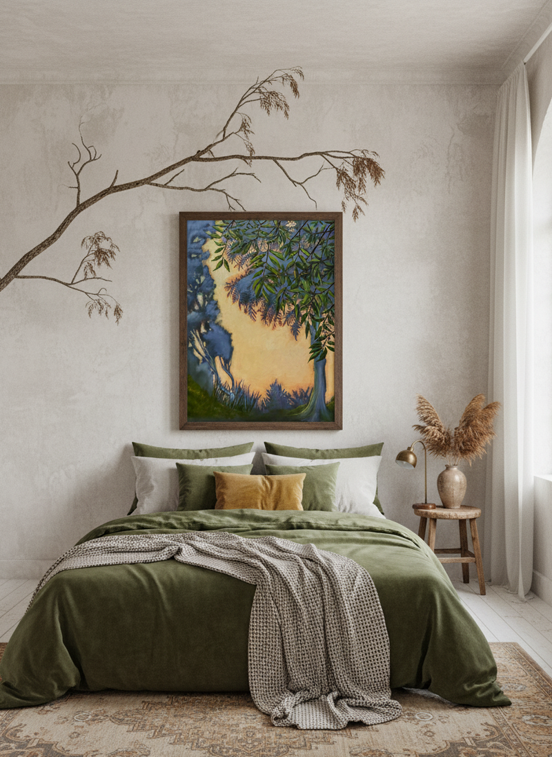 Painting by Jody Barna , wall art , nature art , tree painting, landscape , oil painting