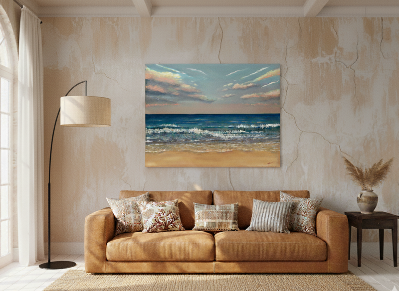 Beach Art, Ocean Art, Beach painting, ocean painting