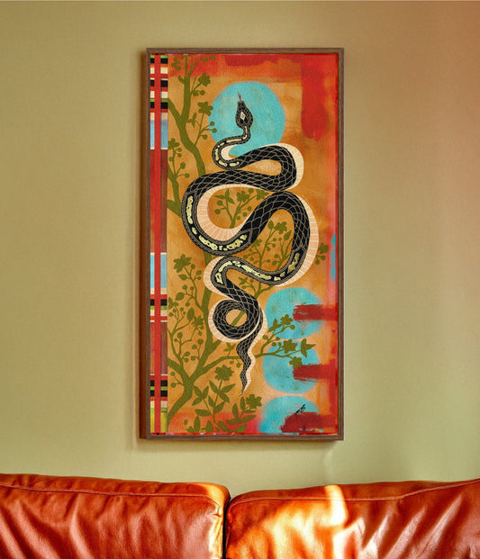 'Rising' 24"x48" print on canvas